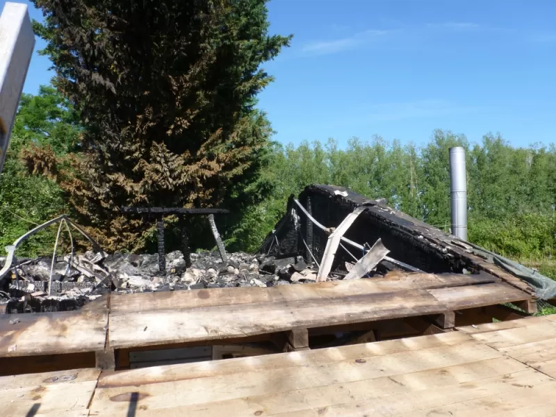 équerre au feu non respectée