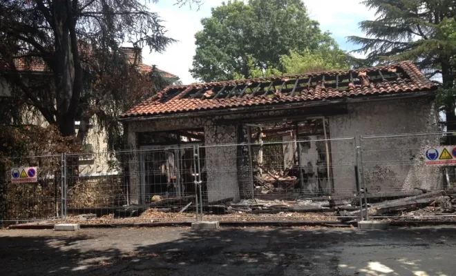 Quand un incendie ravage votre habitation., Pau, Pierre Brunet